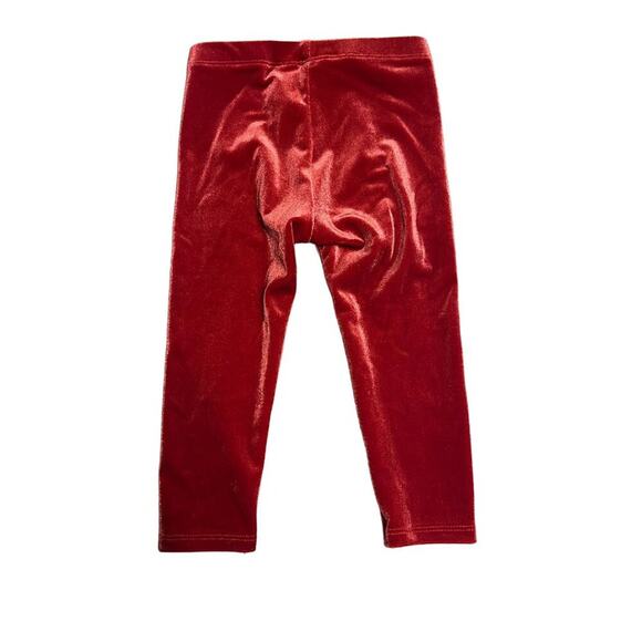 Janie and Jack THE VELVET LEGGING Infant Girls Size 18-24 months New with Tags - Picture 2 of 4